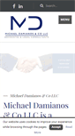 Mobile Screenshot of damianoslaw.com