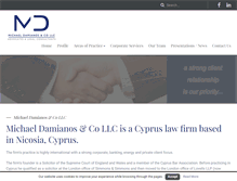 Tablet Screenshot of damianoslaw.com